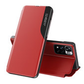 Pokrowiec etui Eco Leather View Case czerwone do Xiaomi Redmi Note 11S 5G