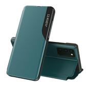 Pokrowiec etui Eco Leather View Case zielone do SAMSUNG Galaxy A42 5G