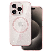 Pokrowiec etui Glitter Magsafe Case rowe do APPLE iPhone 14 Pro Max