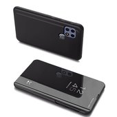 etui z klapk� etui Inteligentne Clear View czarne do Oppo A15s