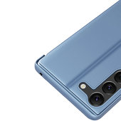 Pokrowiec etui Inteligentne Clear View granatowe SAMSUNG Galaxy S23 Plus / 7