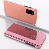 Pokrowiec etui Inteligentne Clear View różowe Oppo A31 / 3