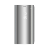 Pokrowiec etui Inteligentne Clear View srebrne do Xiaomi Poco M3 Pro 5G