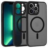 Pokrowiec etui Matte Mag Cover MagSafe czarne do APPLE iPhone 13 Pro
