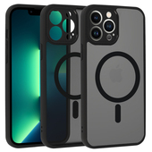 Pokrowiec etui Matte Mag Cover MagSafe czarne do APPLE iPhone 13 Pro Max