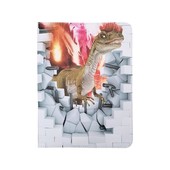 Pokrowiec etui uniwersalne na tablet 7-8 cali Dinosaur do SAMSUNG ZV50