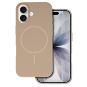 Pokrowiec etui na ty� Etui MagSafe Slim Silicone br�zowe do APPLE iPhone 17