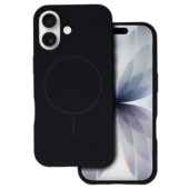 Pokrowiec etui na ty� Etui MagSafe Slim Silicone czarne do APPLE iPhone 17