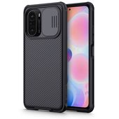 Pokrowiec etui Nillkin Camshield Pro czarne do Xiaomi Poco F3