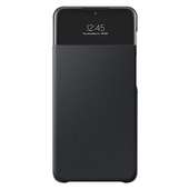 Pokrowiec oryginalne etui S View Wallet Cover czarne do SAMSUNG Galaxy A32 5G