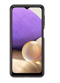Pokrowiec etui oryginalne Soft Clear Cover czarne SAMSUNG Galaxy A32 5G / 3