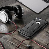 Pokrowiec etui pancerne Armor case czarne APPLE iPhone 7 / 6
