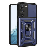 Pokrowiec etui pancerne Armor Case granatowe do SAMSUNG Galaxy S23