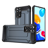 Pokrowiec etui pancerne Armor case granatowe do Xiaomi Redmi Note 11S