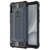 Pokrowiec etui pancerne Armor case granatowe do Xiaomi Redmi Note 5 Pro