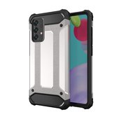 Pokrowiec etui pancerne Armor Case srebrne do SAMSUNG Galaxy A52s 5G