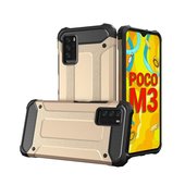 Pokrowiec etui pancerne Armor case zote do Xiaomi Poco M3