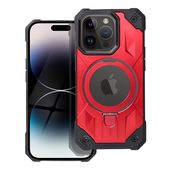 Pokrowiec etui pancerne Armor Mag Cover MagSafe czerwone APPLE iPhone 15 Pro Max / 3