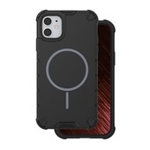 Pokrowiec etui pancerne Defender 2in1 Mag czarne do APPLE iPhone 11