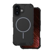 Pokrowiec etui pancerne Defender 2in1 Mag czarne do APPLE iPhone 17