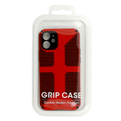 Pokrowiec etui pancerne Grip Case czerwone SAMSUNG Galaxy A52s 5G / 6
