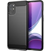 Pokrowiec etui pancerne Karbon Case czarne do OnePlus 8T