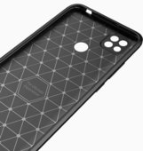 Pokrowiec etui pancerne Karbon Case czarne Oppo A15s / 4