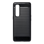 Pokrowiec etui pancerne Karbon Case czarne Oppo Find X2 Pro