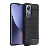 Pokrowiec etui pancerne Karbon Case czarne do Xiaomi Redmi Note 15 5G