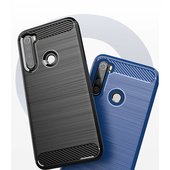Pokrowiec etui pancerne Karbon Case czarne Xiaomi Redmi Note 8 / 2