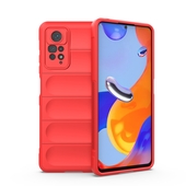 Pokrowiec etui pancerne Magic Shield Case czerwone do Xiaomi Redmi Note 11 Pro