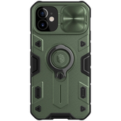 Pokrowiec etui pancerne Nillkin CamShield Armor zielone do APPLE iPhone 12 Pro