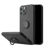 etui uchwyt na palec etui pancerne Pastel Ring czarne do SAMSUNG Galaxy A12