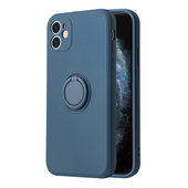Pokrowiec etui pancerne Pastel Ring granatowe do SAMSUNG Galaxy S23 Plus