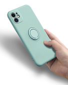 Pokrowiec etui pancerne Pastel Ring jasnoróżowe SAMSUNG Galaxy A52s 5G / 10