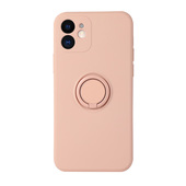 Pokrowiec etui pancerne Pastel Ring jasnoróżowe SAMSUNG Galaxy A52s 5G / 3