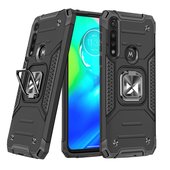 etui pancerne etui pancerne Wozinsky Ring Armor czarne do MOTOROLA Moto G8 Power