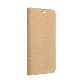 Pokrowiec etui Portfelowe z ramką Vennus Book złote APPLE iPhone 16 Pro Max