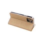 Pokrowiec etui Portfelowe z ramką Vennus Book złote APPLE iPhone 16 Pro Max / 3