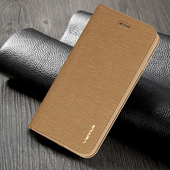 Pokrowiec etui Portfelowe z ramką Vennus Book złote SAMSUNG Galaxy A52s 5G / 6