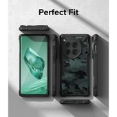 Pokrowiec etui Ringke Fusion X Camo czarne OnePlus 12 / 11