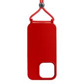 Pokrowiec etui Rope Case ze sznurkiem czerwone APPLE iPhone 15 Plus / 2
