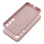 Pokrowiec etui Silicone 2mm jasnorowe do SAMSUNG Galaxy A36 5G