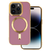 Pokrowiec etui silikonowe Beauty Magsafe Case fioletowe do APPLE iPhone 14 Pro Max