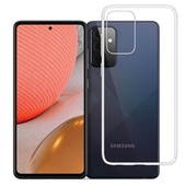 Pokrowiec etui silikonowe Clear Case 3MK przeroczyste do SAMSUNG Galaxy A72 5G