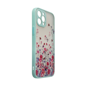 Pokrowiec etui silikonowe Design Case Kwiaty miętowe APPLE iPhone 13 Pro Max / 3