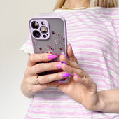 Pokrowiec etui silikonowe Design Case Kwiaty miętowe APPLE iPhone 13 Pro Max / 4