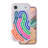 Pokrowiec Etui silikonowe DIY Snake r�owe do APPLE iPhone 17 Air