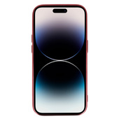 Pokrowiec etui silikonowe Electro Lens Case bordowe SAMSUNG Galaxy A70 / 3