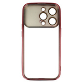 Pokrowiec etui silikonowe Electro Lens Case bordowe SAMSUNG Galaxy A70 / 4